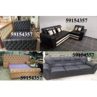 Calidad en camas tapizadas, juegos de sala tapizados y tambien muebles metálicos.