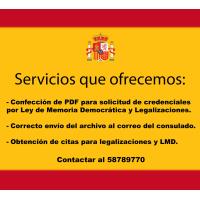 Tramitamos ciudadanía española y legalizaciones en el consulado